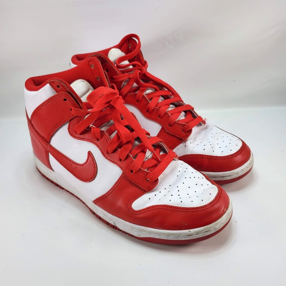 Nike Dunk High Varsity‎ Championship Red DD1399-106 Size 9.5 Retro Hi
